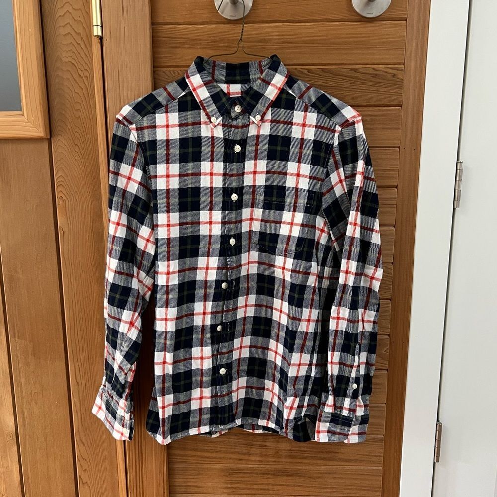Vineyard Vines Cotton Twill / Flannel Plaid Shirt